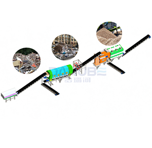 Recuperación de recursos, reciclaje de residuos urbanos y reutilización, equipos de clasificación de residuos de construcción - Product Image 1