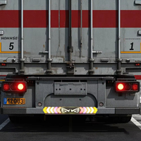 Nouveaux feux arrière de voiture Devil Eyes, feux arrière de remorque, camions, feux arrière LED rouges ambre, feux de jour, clignotants, feux arrière pour camion