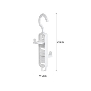 Porte-chapeaux multifonctionnel et portable pour armoire, crochet de barre transversale pour penderie, design simple et tendance - Product Image 3