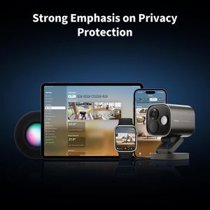 Caméra de sécurité intelligente 4MP PoE avec vision nocturne couleur, compatible Matter Thread Hub Apple <span class=keywords><strong>HomeKit</strong></span>, pour extérieur - Product Image 5