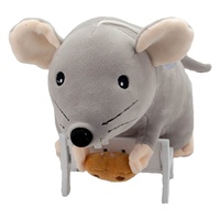 Fuying 2021 Nouveauté Vente Chaude Conception OEM Jouet en Peluche Doux pour Enfants Souris Grise