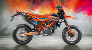 Autocollants graphiques PLC -<span class=keywords><strong>R</strong></span> 690 2019 2020 <span class=keywords><strong>2021</strong></span> 2022 2023 2024 Supermoto Garantie Produit - Product Image 1