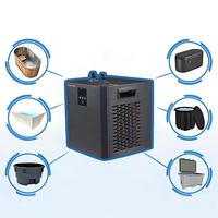 Qilong Smart Aquarium Refroidisseur d'Eau Mini Automatique Athlète Plongeant Refroidi par Air Système Quiepment avec Composant de Noyau de Pompe