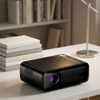 Projecteur TV Linux 1080P natif 16000 Lumens avec prise en charge 4K, Wi-Fi double bande, Stéréo HIFI, Portable pour salles de classe, entreprises et usines
