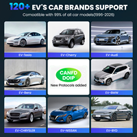 Herramienta de Diagnóstico LAUNCH CRP919 EV para Vehículos Eléctricos y de Nueva Energía, Escáner Profesional, Disponible en Almacenes de EE. UU. y la UE