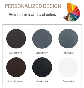 Fenêtre à auvent en aluminium PDP, taille personnalisée, à ouverture verticale, persiennes en acier inoxydable, verre trempé, sécurité, tempête, chambre à coucher, salle de bain - Product Image 5