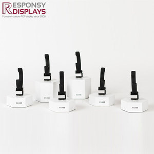 Chất lượng tốt Tabletop Acrylic gỗ cổ tay xem hiển thị đứng triển lãm c-ring Rack chủ Bracket <span class=keywords><strong>responsy</strong></span> rp007654 - Product Image 2