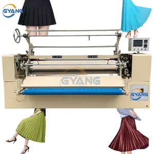 Kumaş için endüstriyel kumaş etek Pleating makinesi otomatik 217 ve 516 Pleating makinesi