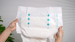 Fascia in vita elastica sicura e confortevole ad alto assorbimento pannolino per adulti spessi usa e getta - Product Image 4