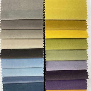 <span class=keywords><strong>Tissu</strong></span> d'ameublement en velours Mosha solide de qualité supérieure écologique <span class=keywords><strong>pour</strong></span> canapé et rideaux - Product Image 5
