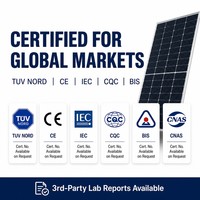 Module Solaire Monocristallin TOPCon Type N Personnalisé 730W, Efficacité 23,5%, 1500VDC, Demi-Cellule, Service OEM pour Projets