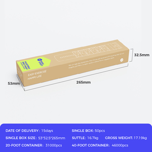 내구성 있는 조절 가능한 손목 및 발목 밴드 실리콘 피트니스 트레이닝 웨이트 밴드 탈부착 가능한 철 중량 포함 - Product Image 5