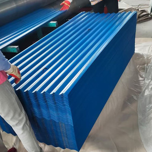 ASTM-Standard PPGI PPGL Wellblech-Dachplatten 22 <span class=keywords><strong>24</strong></span> 26 28 Gauge 4ft 8ft 10ft 12ft Länge Trapezförmige Metalldachpaneele - Product Image 2