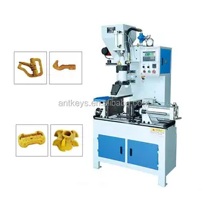 Half-auto core shooting and casting machine for baking shell sand moulding