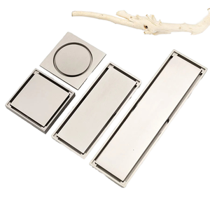 Rifornimento della fabbrica in ottone di <span class=keywords><strong>scarico</strong></span> del pavimento trappola per piastrelle inserto rifiuti griglie per bagno e cucina filtro doccia per lavelli da cucina - Product Image 1