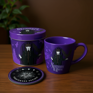 Ensemble cadeau de jeu vidéo WEDNESDAY Nightshades & Ravens Purple e Black GB86602 - Product Image 3