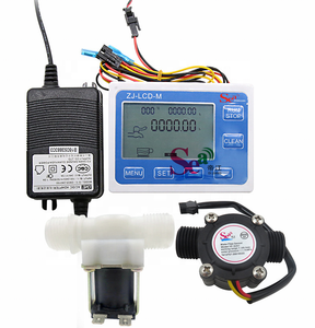SEA LCD-M Tampilan <span class=keywords><strong>Digital</strong></span> Pengukur Aliran Air, Alat Pengukur Arus Cair Hall dengan Adaptor Daya - Product Image 3