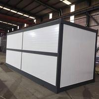 Vente directe d'usine - Maison conteneur préfabriquée extensible et respirante en structure légère en acier pour usage polyvalent