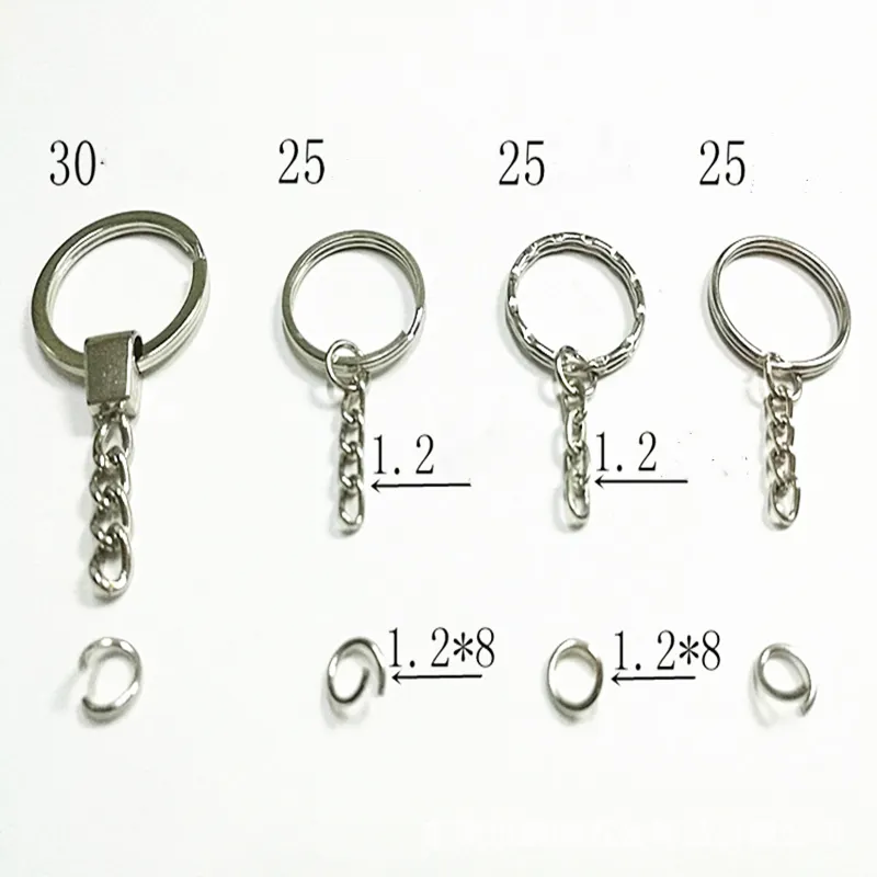 Key Ring Chain Small With mental Keychain Purse Wholesale Cheap Key Ring Chain Blanks Wallet