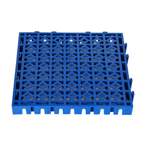 Revêtement de sol B2B <span class=keywords><strong>en</strong></span> PP antidérapant à emboîtement, motif losanges de 4 cm, design moderne, pour garages, entrepôts et applications mécaniques - Product Image 6