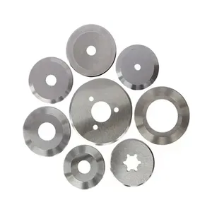 175*15*3mm PLC Sk2 Material Wholesale Plastic Film Splitting Cutting Blades Manufacturer Circular blade