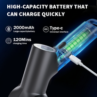 Brosse de nettoyage électrique sans fil haute vitesse pour barbecue, étanche IPX7, rechargeable, en acier inoxydable haute puissance