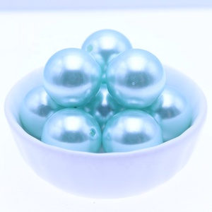 Charmant 20MM Indigo ABS Fashion Imitation Perles Perles Acrylique <span class=keywords><strong>pour</strong></span> la Fabrication de <span class=keywords><strong>Bijoux</strong></span> - Product Image 4