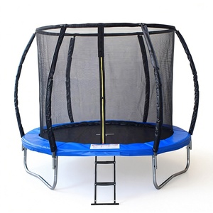 <span class=keywords><strong>Trampoline</strong></span> d'extérieur robuste Yijian avec base stable, homologué GS 244/<span class=keywords><strong>305</strong></span>, pour enfants, avec <span class=keywords><strong>filet</strong></span> de protection imperméable - Product Image 1