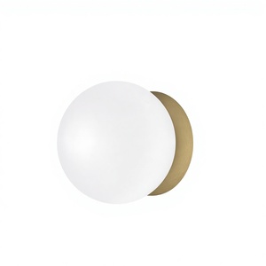 Lampada da Parete <span class=keywords><strong>LED</strong></span> Moderna con Paralume in Vetro per Camera da Letto, Hotel, Casa, Ufficio, Illuminazione Decorativa Interna, Applique da Parete - Product Image 1