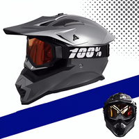 Casque de moto tout-terrain quatre saisons intégral respirant pour la conduite en montagne et sur route forestière