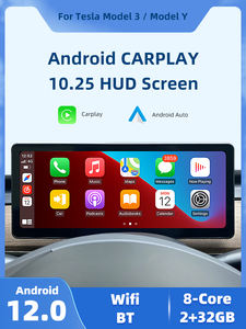 Android Car Play 10.25 นิ้วสําหรับ<span class=keywords><strong>Tesla</strong></span>รุ่น <span class=keywords><strong>3</strong></span>/รุ่นY 2017-2020/2021-2022 IPS 1920*720 8 Core GPSกระจก-Linkหัวหน่วย - Product Image 6