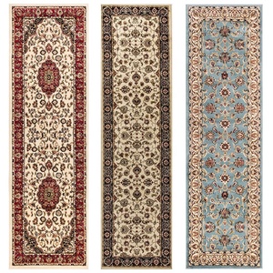 Persian Classic Ivory 100% Polyester Washable Home 2'7'' X 9'6'' <strong>Runner</strong> Area <strong>Rug</strong> - Product Image 4