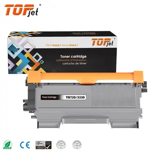 Topjet TN720 TN3330 TN53J TN3310 TN3320 TN3332 TN3335 Mono Toner Cartridge Set Compatible For Brother HL 5440 8510 Printer
