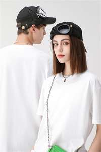 חולצות גדולות וגבוהות, לוגו מותאם אישית 100% כותנה מתאימה לאותיות גדולות שרוול קצר - Product Image 6