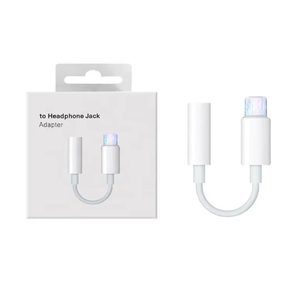 <span class=keywords><strong>Prise</strong></span> audio casque 3.5mm directe d'usine pour adaptateur de <span class=keywords><strong>prise</strong></span> audio casque Câble auxiliaire pour adaptateur iPhone - Product Image 1