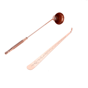 Modern Silver <b>Wick</b> Trimmer and Snuffer <b>Candle</b> Extinguisher Kit with Long Service Life and Easy Use - Product Image 3