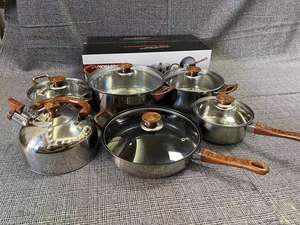 Juego de Utensilios de Cocina del Sudeste Asiático y África, Olla para Sopa de Inducción, Olla de Acero Inoxidable, Sartén, Utensilios de Cocina, Ollas y Sartenes - Product Image 6