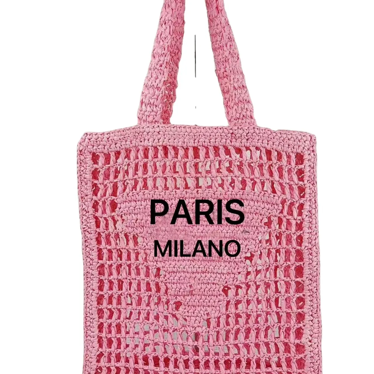 2024 sortie d'usine populaire Style d'été faisant du papier mode sac à main Ladys sacs tissé sac