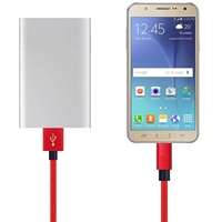 Kabel Data Sinkronisasi dan Pengisian Daya USB Micro Nylon Braided Tahan Lama Ukuran 3ft 6ft 10ft untuk Ponsel Android (Promo)