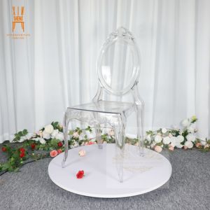 Vente en Gros de Mobilier d'Extérieur <span class=keywords><strong>Location</strong></span> de Chaise en Plastique Acrylique Décoration Cristal Mariage Salle à Manger Fête Événement Pc - Product Image 5