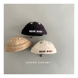หมวกเบบี้แลนด์ลอร์ด สปริง นิวสไตล์ หมวกปักลายหมีสำหรับเด็กผู้ชาย/เด็กผู้หญิง หมวกมิกิ - Product Image 4