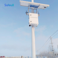 Station météo extérieure Safewill 7 en 1 RS485 ES80A-WS vent pluie Temp Humi pression d'air lumière Station météo météorologique