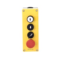 XDL6N5-JBOS464C Scatola di Controllo Elettronico in Plastica IP65 10A 220V a 4 Fori con Interruttori 1NO/1NC per Macchine