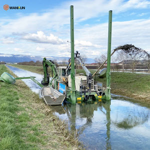 Draga Multifunzione Anfibia a Taglio e Aspirazione, Escavatore Anfibio per Ambienti Fluviali e Dragaggio - Product Image 5