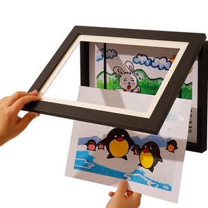 Cadre <span class=keywords><strong>photo</strong></span> magnétique <span class=keywords><strong>pour</strong></span> l'affichage et le stockage de peintures d'enfants, format A3/A4, <span class=keywords><strong>pour</strong></span> l'exportation, en panneau composite <span class=keywords><strong>pour</strong></span> œuvres d'art <span class=keywords><strong>pour</strong></span> enfants - Product Image 5