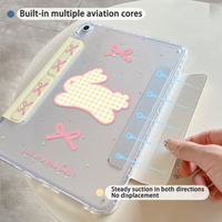 360 étui clavier rotatif pour iPad 10.2/10.5/ air 11/ Pro 12.9/13 pouces 2022 2024 tablette étui personnalisé clavier avec pavé tactile