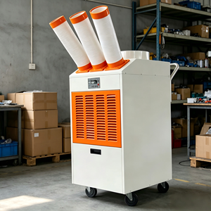 25000BTU Industrial <b>Portable</b> Air Conditioner Mobile Spot Cooler Commercial Cooling <b>Unit</b> for Factory Warehouse Workshop - Product Image 1