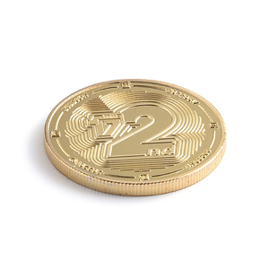 Moneda de Recuerdo Personalizada, Redonda, de Metal, Chapada en Oro, Artesanía Creativa - Product Image 5