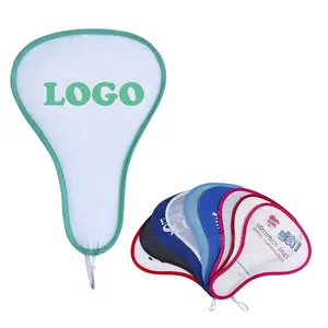 T Shape Foldable Polyester Fan Custom Flying Disc Promo Toy Gifts Printing Nylon Foldable Folding Fan Factory Price for Sale