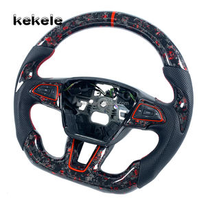 พวงมาลัยคาร์บอนไฟเบอร์สำหรับรถแข่งฟอร์ดโฟกัส MK2 MK3 2015 2016 2018 2019ปรับแต่งได้ตามต้องการ - Product Image 3